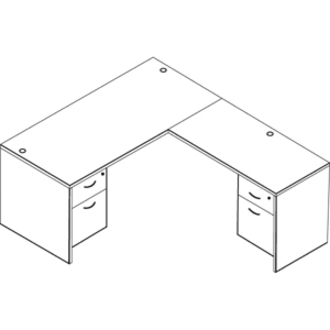 Poste de travail en L Lodi TYP32 - OSP Furniture