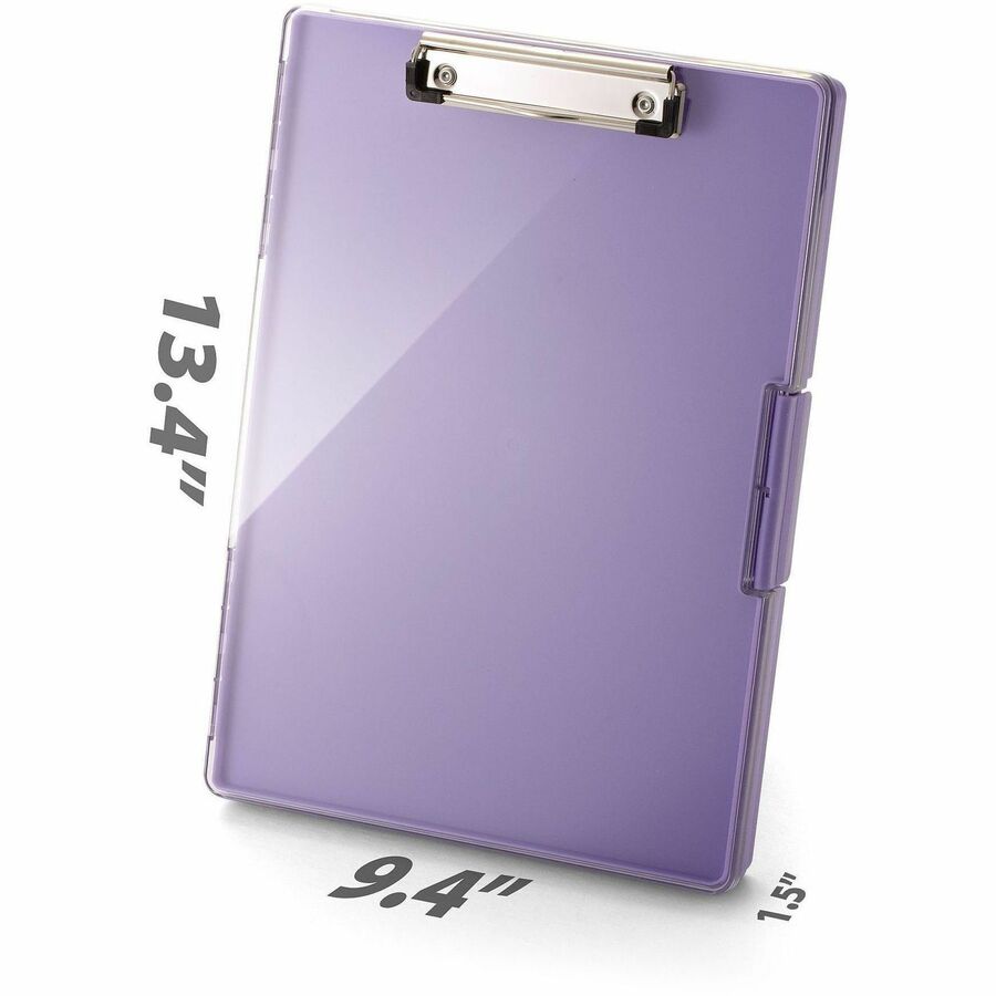 Officemate - Boîte de rangement avec pince