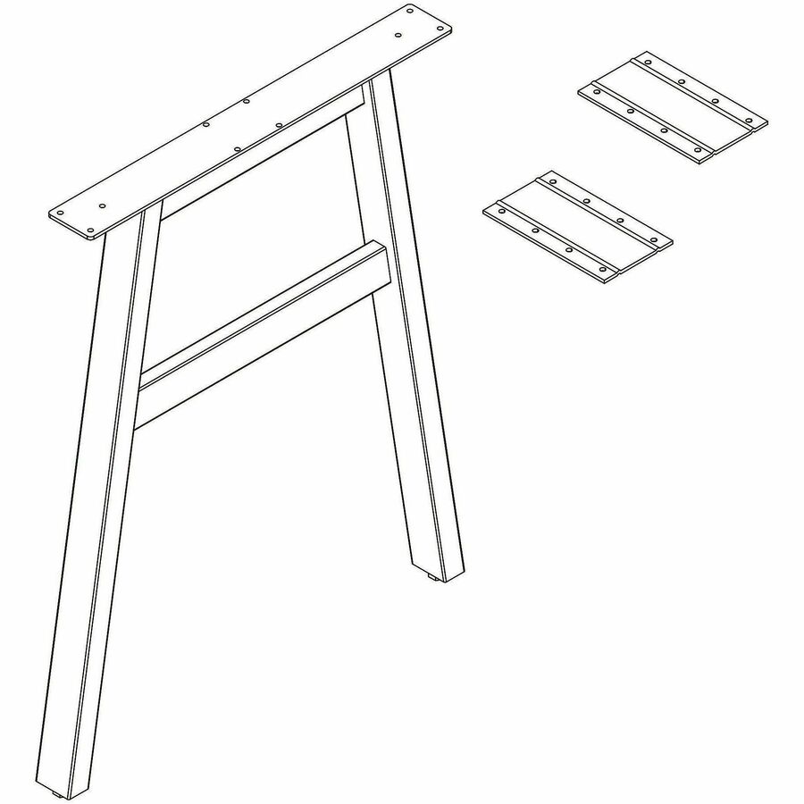 Lorell Return - Assembly Required - Silver - 1 Each