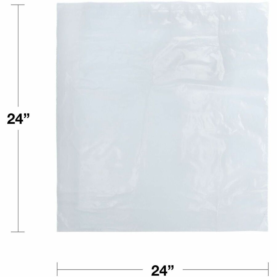 Lindenmeyr Explorer Poly Self-Seal Mailers - Mailing/Shipping - #9 - 24" Width x 24" Length - Self-sealing - White - Polyethylene - 125 / Carton - Kennedy Office