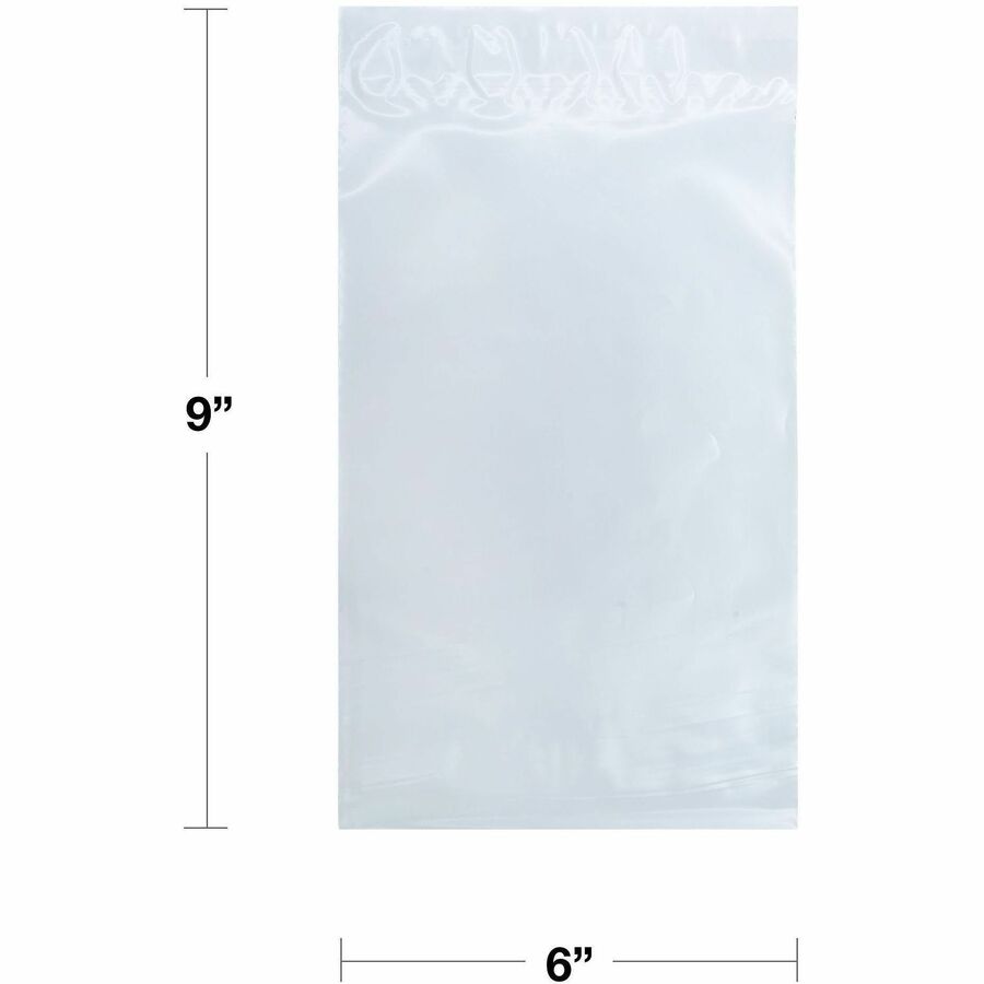 Lindenmeyr Explorer Poly Self-Seal Mailers - Mailing/Shipping - #0 - 6" Width x 9" Length - Self-sealing - White - Polyethylene - 1000 / Carton - Kennedy Office