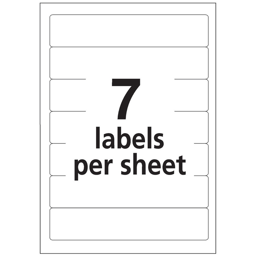 Avery 5209 Permanent File Folder Labels, 11/16