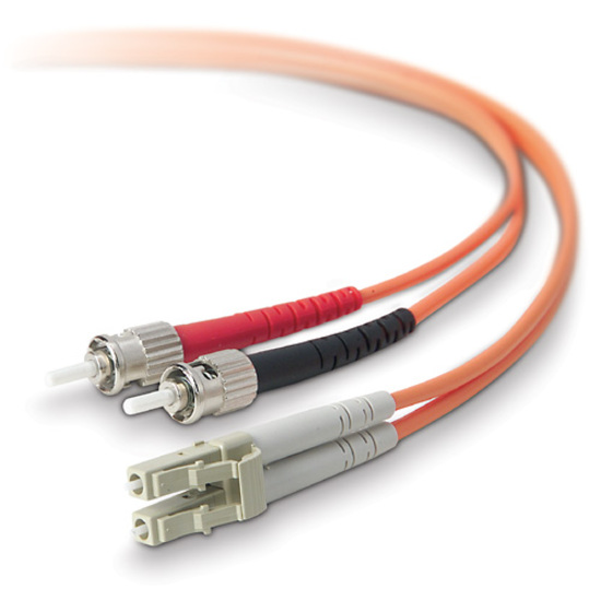 BELKIN FIBER OPTIC CABLE - FIBER OPTIC - MALE LEFT GENDER - MALE RIGHT GENDER -