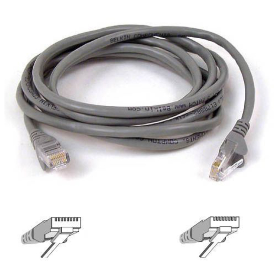 Belkin CAT6 Patch Snagless Cable, Gray (A3L980-10-S) - 10 ft.
