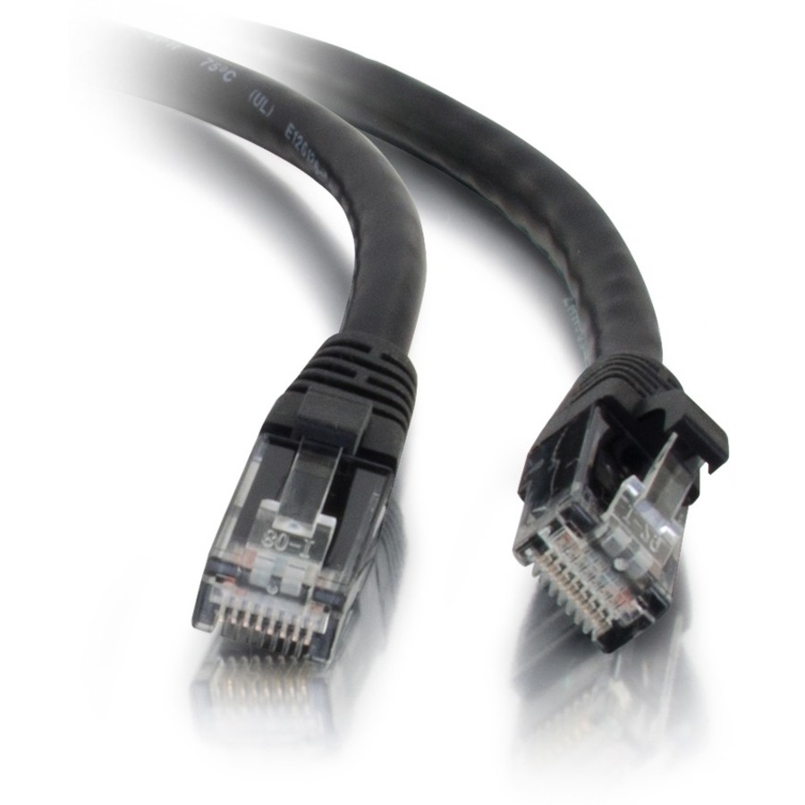7' CAT5e SNGLS Patch Black