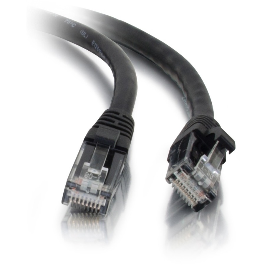 3' CAT5e SNGLS Patch Black