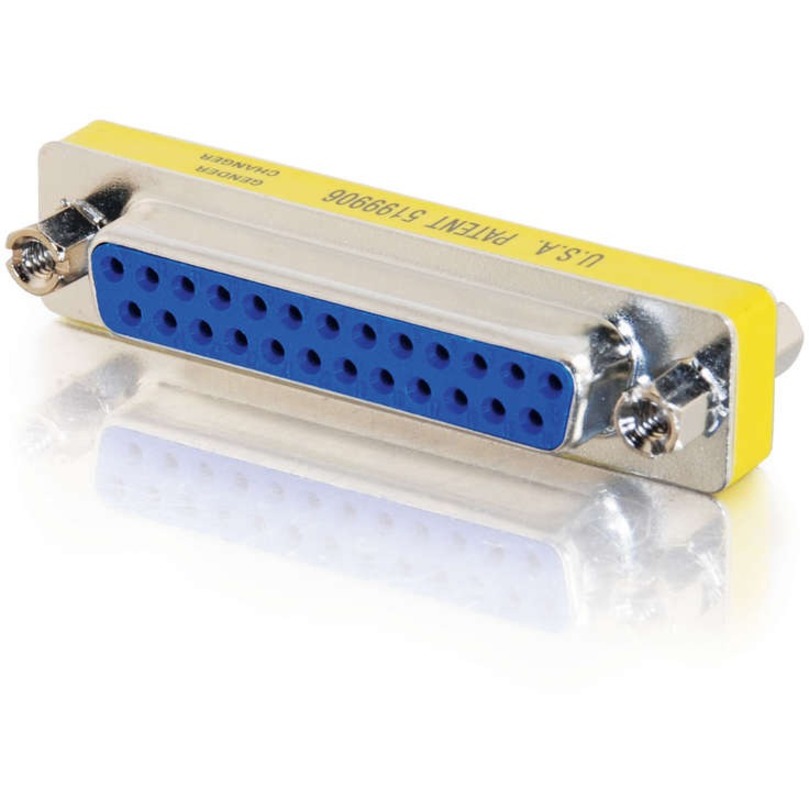 CABLES TO GO 02774 DB25 F/F MINI GENDER CHANGER (COUPLER) - CHANGES THE GENDER T