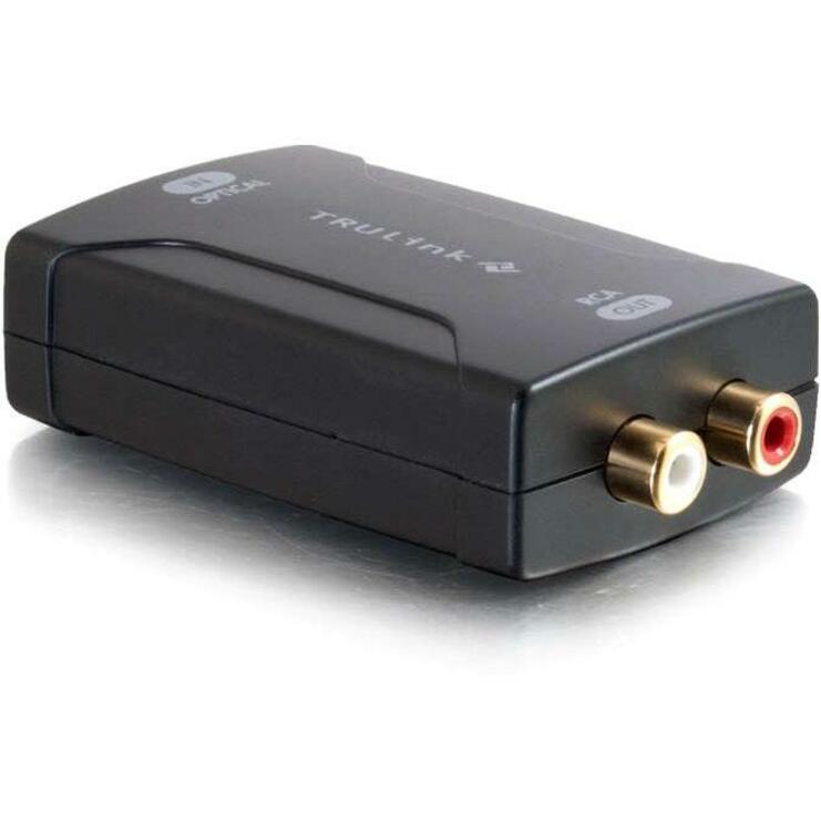 CABLES TO GO Toslink to RCA Analog Audio Converter (DAC) (28727)