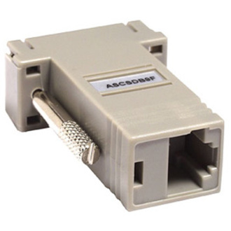 RARITAN RJ-45(F) TO DB9(F) SERIAL ADAPTER FOR A MALE DB9 SERIAL PORT