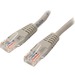 StarTech Molded Cat5e UTP Patch Cable (Gray)  - 15 ft. (M45PATCH15GR)