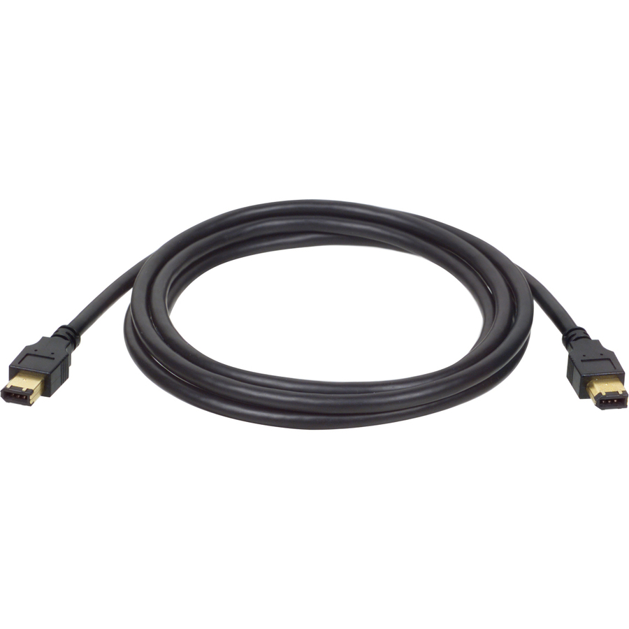 FIREWIRE CABLE - 6 PIN FIREWIRE LEFT CONNECTOR - MALE LEFT GENDER - 6 PIN FIREWI