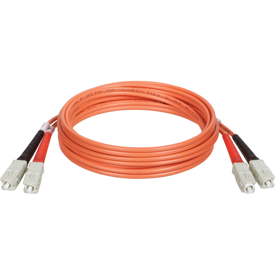 FIBER PATCH CABLE - FIBER OPTIC - MALE LEFT GENDER - MALE RIGHT GENDER - SC DUPL
