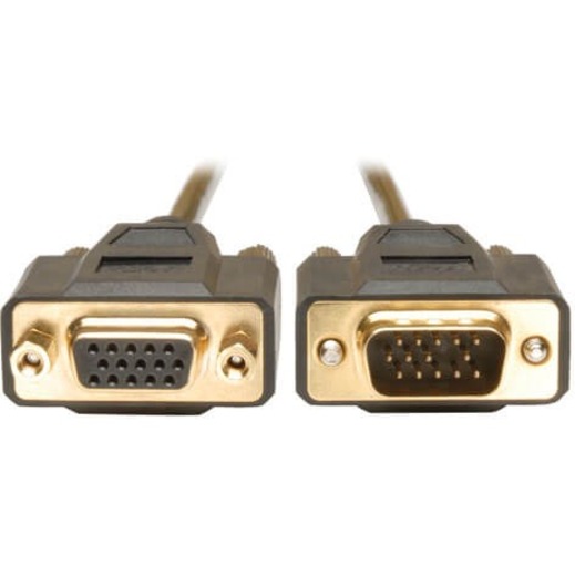 EATON TRIPP LITE SERIES VGA MONITOR EXTENSION CABLE, 640X480 (HD15 M/F), 6 FT. (