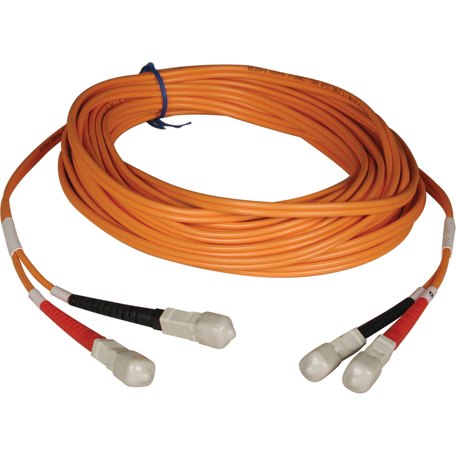 PATCH CABLE - FIBER OPTIC - MALE LEFT GENDER - MALE RIGHT GENDER - SC RIGHT CONN