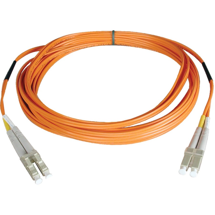 EATON TRIPP LITE SERIES DUPLEX MULTIMODE 62.5/125 FIBER PATCH CABLE (LC/LC), 3M