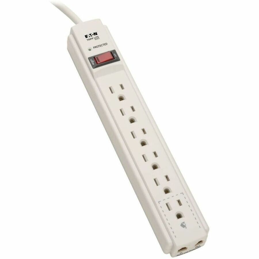 EATON TRIPP LITE SERIES PROTECT IT 6-OUTLET SURGE PROTECTOR, 4 FT. (1.22 M) CORD