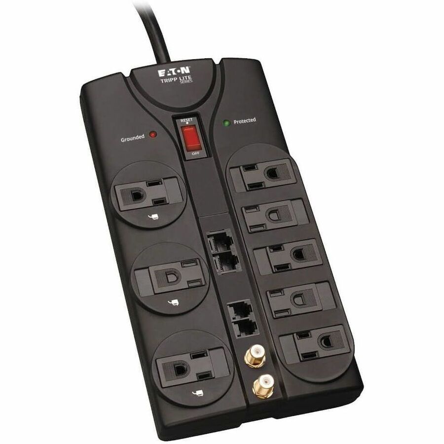 EATON TRIPP LITE SERIES PROTECT IT 8-OUTLET SURGE PROTECTOR, 10 FT. CORD, 3240 J