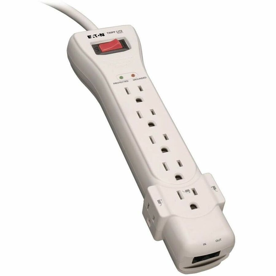 EATON TRIPP LITE SERIES PROTECT IT 7-OUTLET SURGE PROTECTOR, 7 FT. (2.13 M) CORD