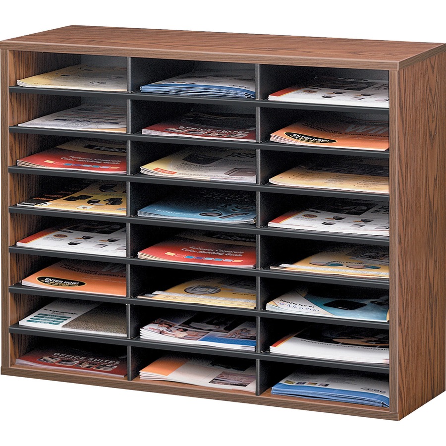 Fellowes Literature Organizer 24-Compartment | Desktop Storage, Office