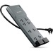 BELKIN SurgeMaster 8-outlet Heavy-duty Surge Protector with 6-feet Cord Gray (BE108200-06)