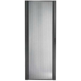 NETSHELTER SX 48U 600MM WIDE PERFORATED CURVED DOOR BLACK