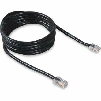 25FT CAT5E BLK UTP RJ45 M/M