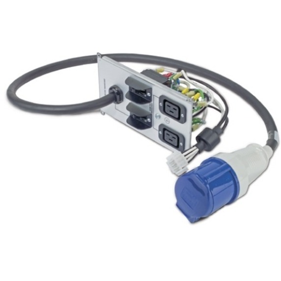 SYMMETRA RM 230V BACKPLATE KIT W/(2) IEC320 C19 AND (1) IEC 60309