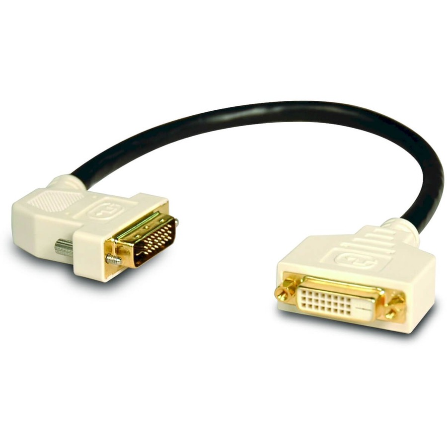 EATON TRIPP LITE SERIES DVI DUAL-LINK EXTENSION ADAPTER CABLE WITH 45-DEGREE LEF