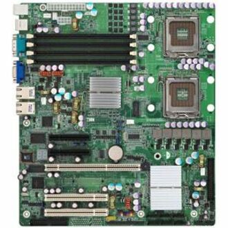 DAUL XEON LGA771, 5000V, (4) FBDIMM, (2) GBE, SATA RAID, SSI/CEB