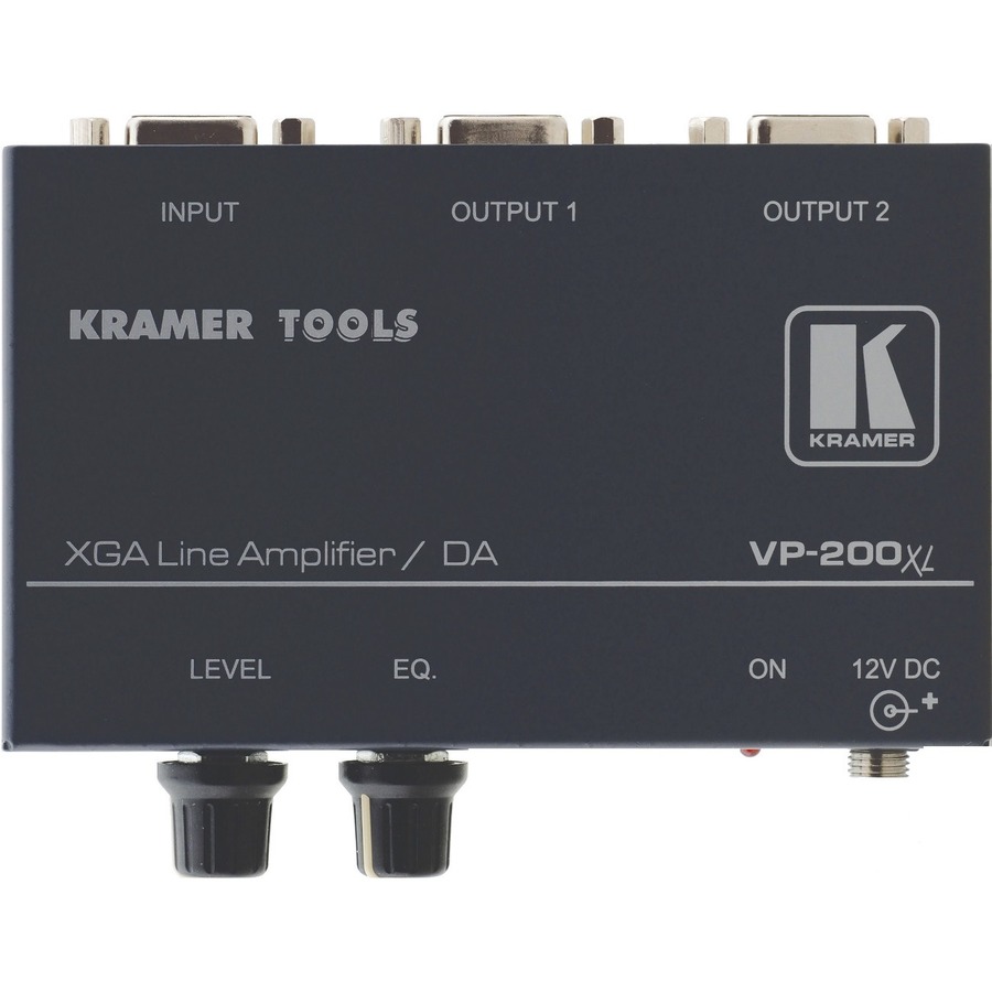 THE HIGH PERFORMANCE VP-200DXL XGA DIFFERENTIAL AMPLIFIER/ DA IS A 1:2 DIFFERENT