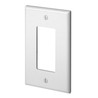 WALLPLATE, M-SIZE, 1-G, 1) DEC, BR