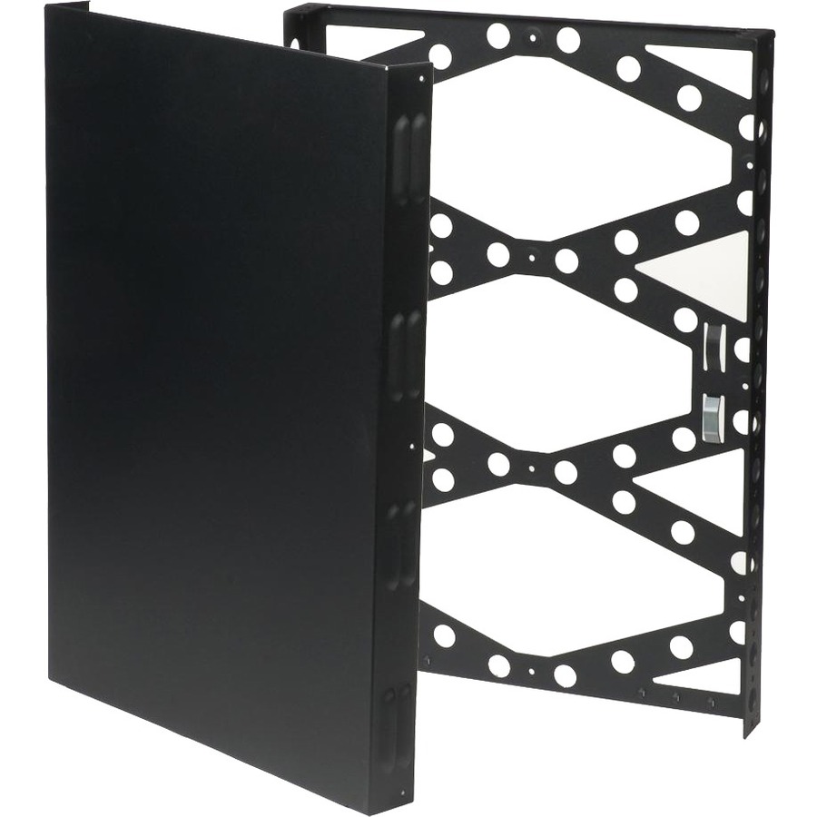 2U WALLMOUNT RACK WITH COVER