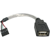 STARTECH USB 2.0 Cable - USB A Female to USB Motherboard 4 Pin Header F/F - 6 Inch (USBMBADAPT)