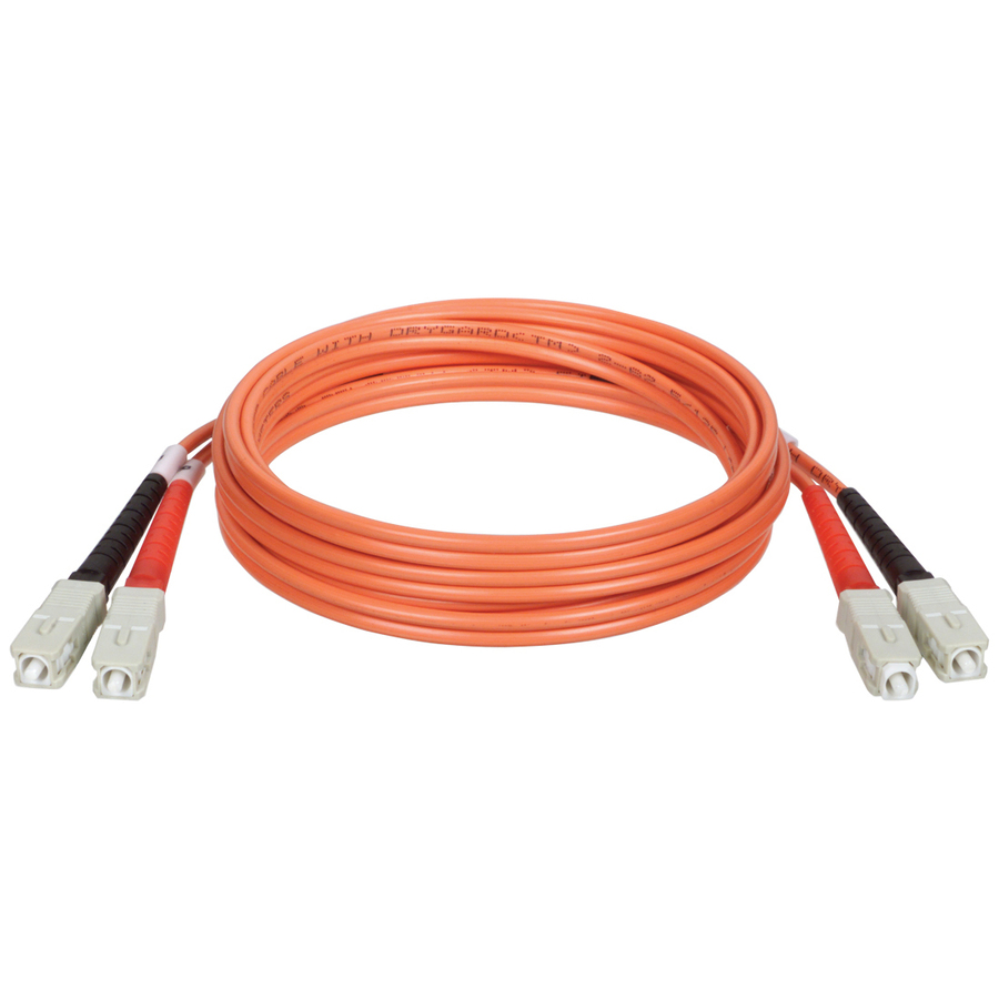 FIBER PATCH CABLE - FIBER OPTIC - MALE LEFT GENDER - MALE RIGHT GENDER - SC RIGH