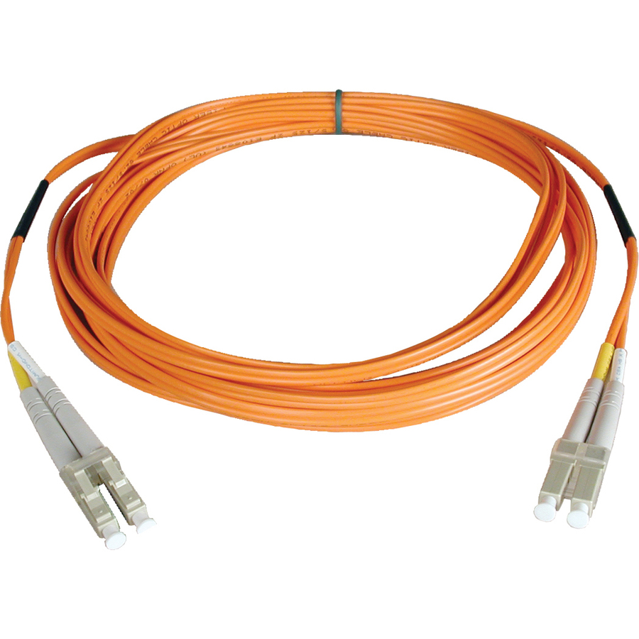 EATON TRIPP LITE SERIES DUPLEX MULTIMODE 62.5/125 FIBER PATCH CABLE (LC/LC), 46M