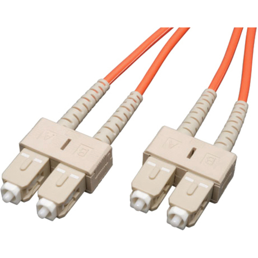 FIBER PATCH CABLE - FIBER OPTIC - MALE LEFT GENDER - MALE RIGHT GENDER - SC RIGH