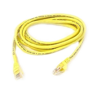 BELKIN PATCH CABLE - UNSHIELDED TWISTED PAIR (UTP) - MALE LEFT GENDER - MALE RIG