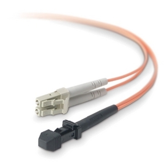 BELKIN PATCH CABLE - FIBER OPTIC - MALE LEFT GENDER - MALE RIGHT GENDER - LC RIG