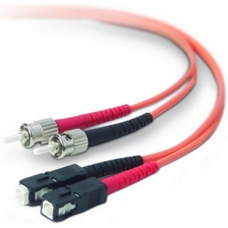 BELKIN FIBER PATCH CABLE - FIBER OPTIC - MALE LEFT GENDER - MALE RIGHT GENDER -
