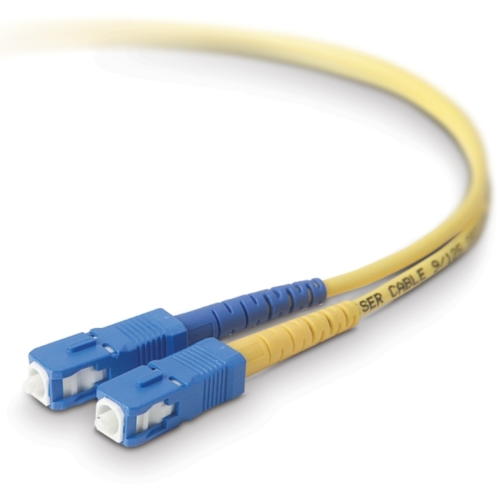 BELKIN FIBER OPTIC CABLE - FIBER OPTIC - MALE LEFT GENDER - MALE RIGHT GENDER -