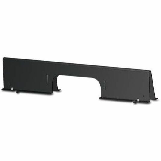CABLE SHIELDING PARTITION - BLACK - 750MM WIDE - PASS-THROUGH