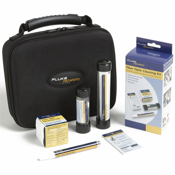 Fiber Cleaning Kit with Case