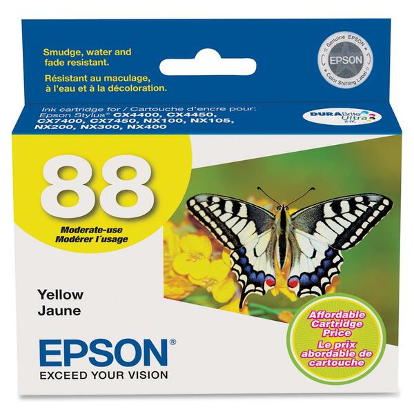 Epson 88 Yellow Ink Cartridge