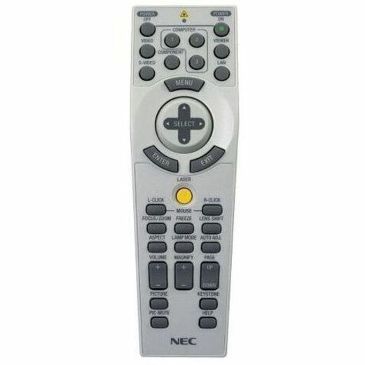 REPLACEMENT REMOTE FOR NP4000, NP4001, NP4100 AND NP4100W PROJECTORS.