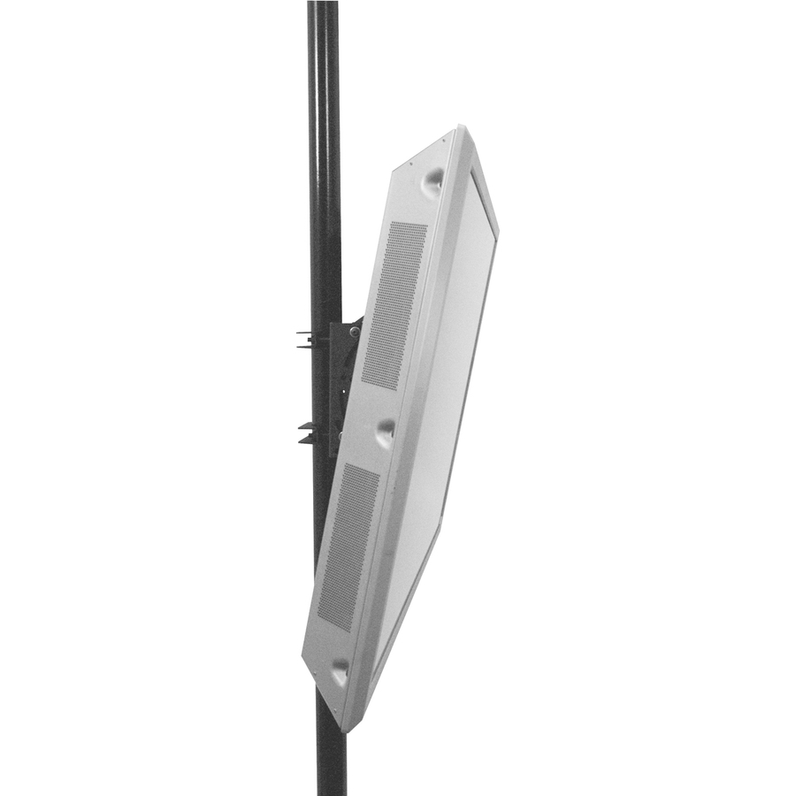 FLAT PANEL TILT POLE MOUNT - BLACK