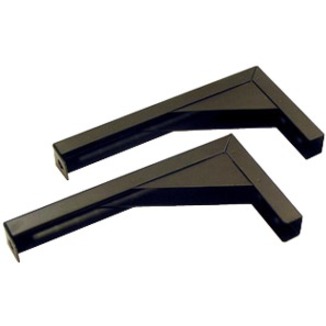 L BRACKET SET BLACK OR WHITE