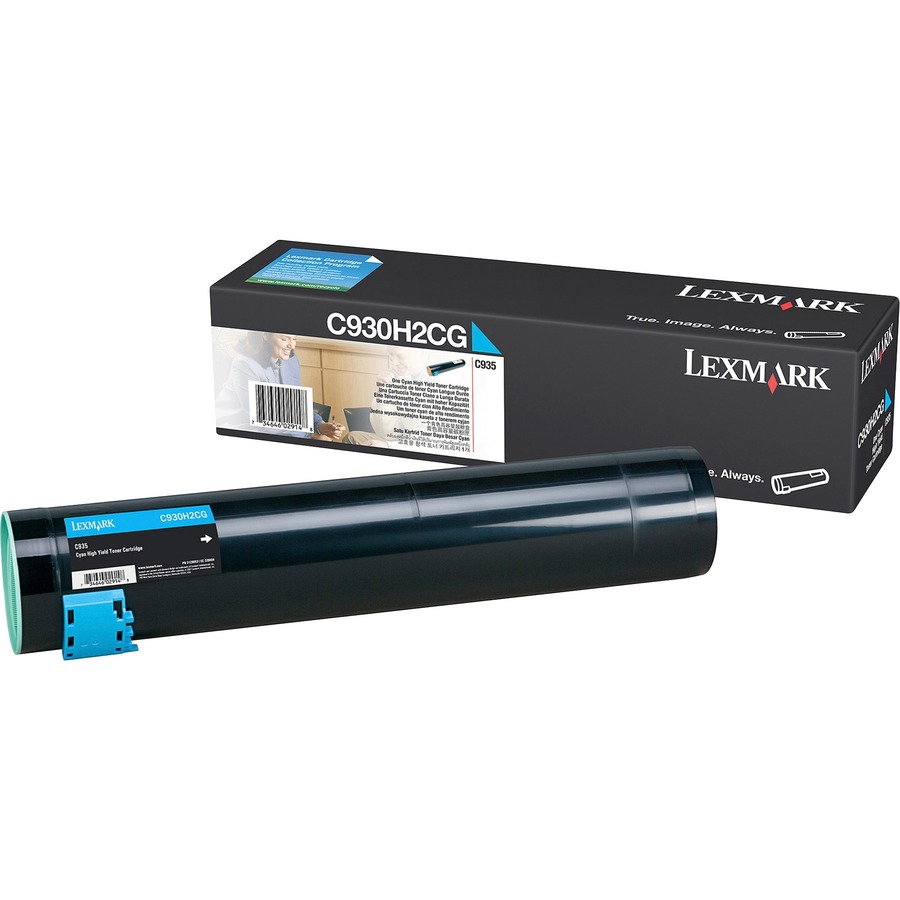 LEXMARK C930H2CG CYAN TONER CARTRIDGE FOR USE IN C935 ESTIMATED YIELD 24K