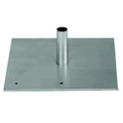 F/F BASE LGT ASSY 18X18X3/16ZN