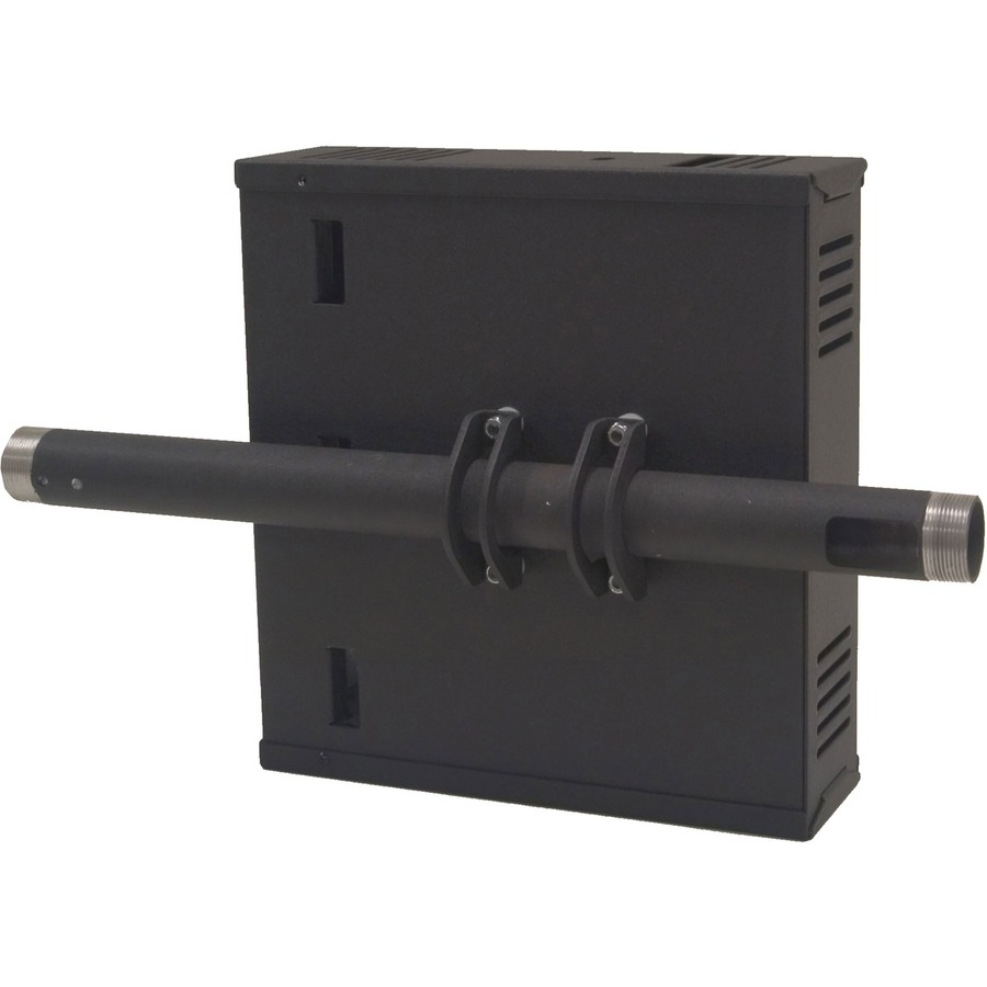 IN-CEILING STORAGE ENCLOSURE - BLACK - PROVIDES STORAGE FOR SMALL FORM FACTOR CP