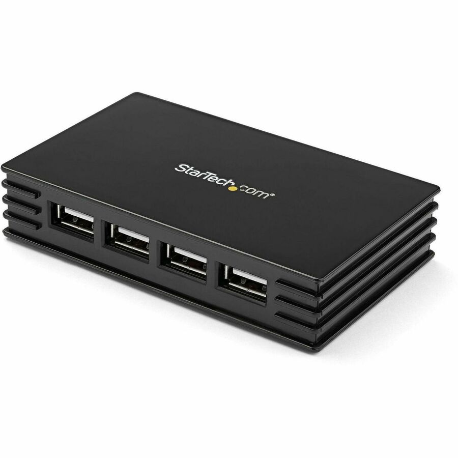 7PORT USB 2.0 HUB BLACK POWERED